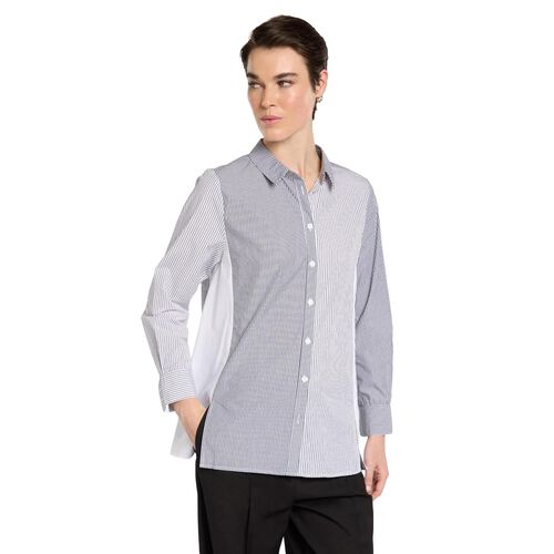 Marco Polo Spliced Stripe Shirt